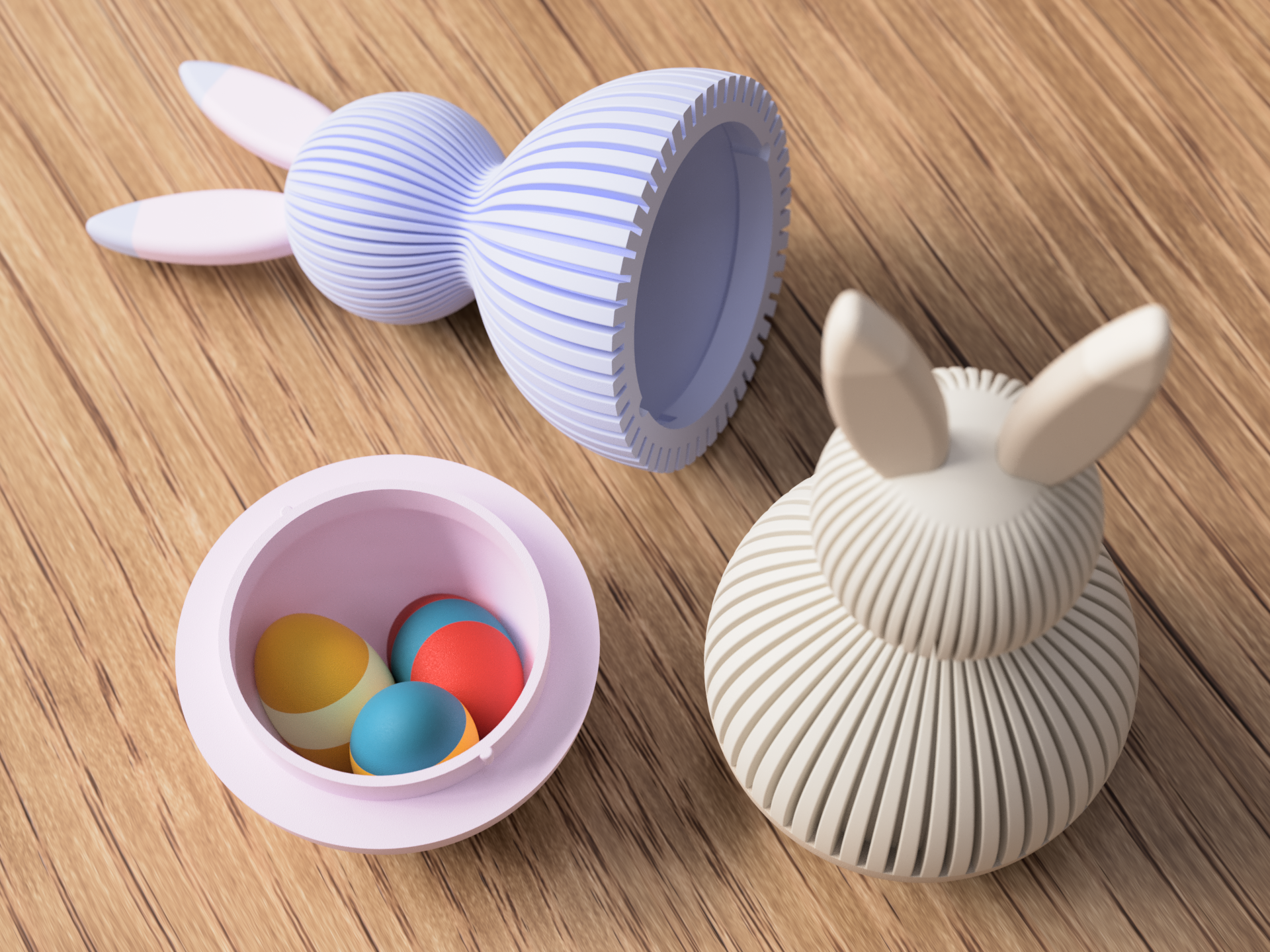Easter Bunny Gift Container