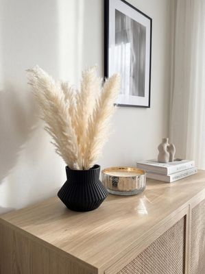 Architectural Ribbed Vase – photo 4