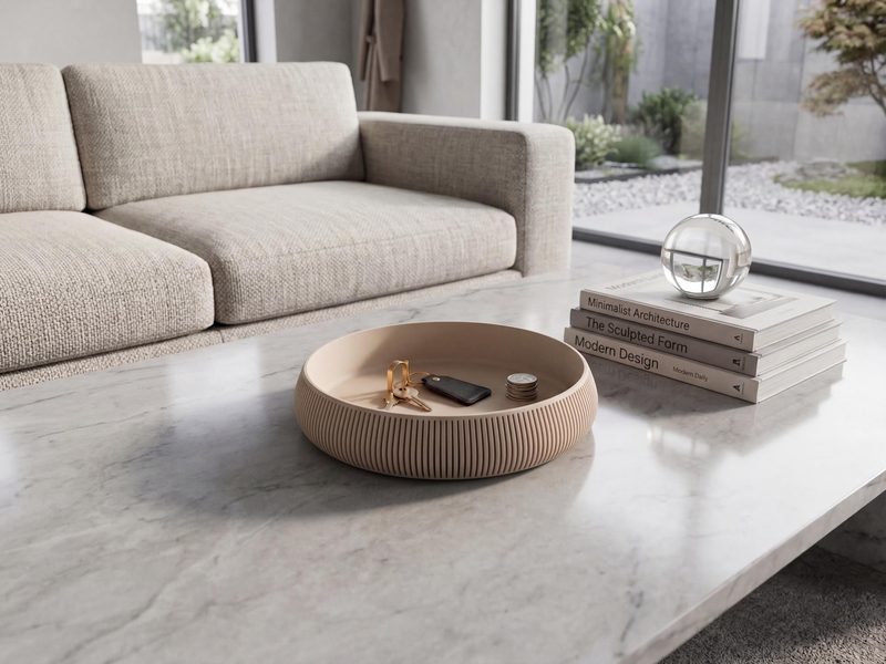 Modern Catchall Tray Minimalist Bowl Decorative Organizer Key Dish Entryway Decor Gift for Her