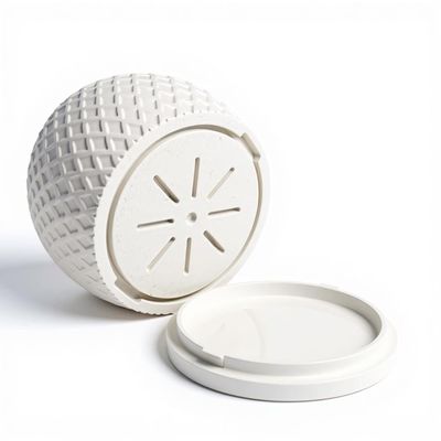 Modern Indoor Planter Pot with Drainage, Diamond Textured White Plant Pot, Geometric Home Decor Gift – photo 2