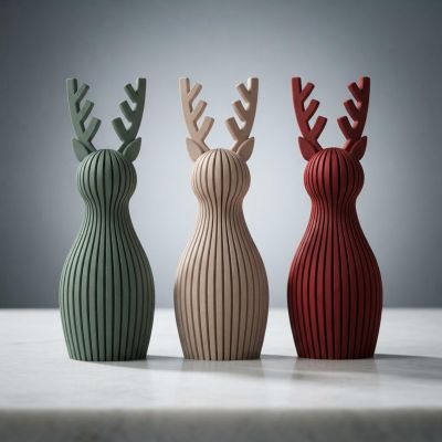 Modern Reindeer Figurine – photo 8