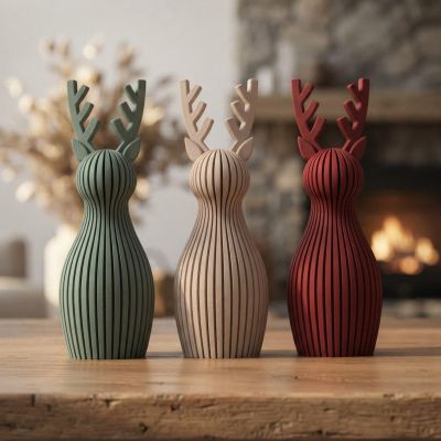 Modern Reindeer Figurine – photo 9