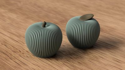 Ribbed Apple Tealight Holder – photo 15