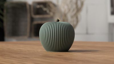 Ribbed Apple Tealight Holder – photo 16
