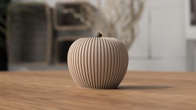 Ribbed Apple Tealight Holder – photo 6