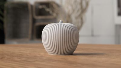 Ribbed Apple Tealight Holder – photo 10
