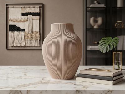Ribbed Japandi Vase – photo 4
