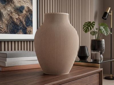 Ribbed Japandi Vase – photo 8