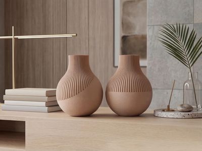 Ribbed Japandi Vase – photo 11