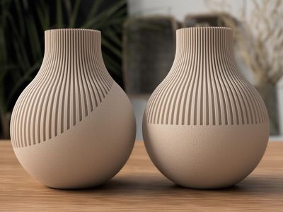 Ribbed Japandi Vase – photo 5