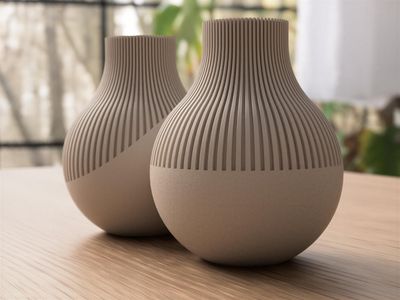 Ribbed Japandi Vase – photo 6