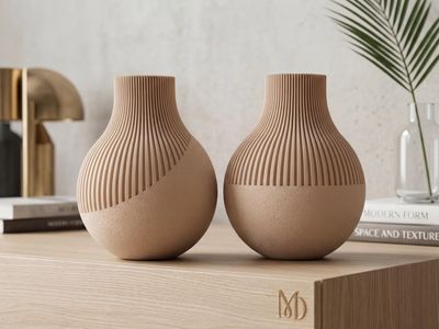 Ribbed Japandi Vase – photo 7