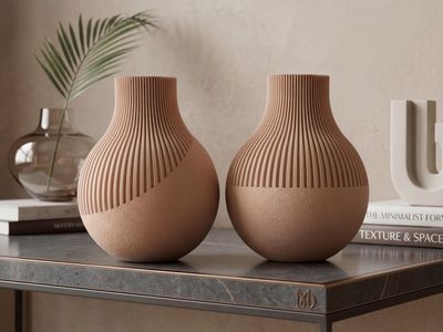 Ribbed Japandi Vase – photo 9