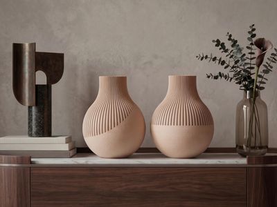 Ribbed Japandi Vase – photo 10