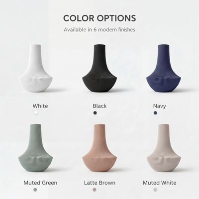 Sculptural Japandi Vase Set – photo 3