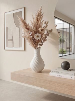 Spiral Ribbed Japandi Vase – photo 11