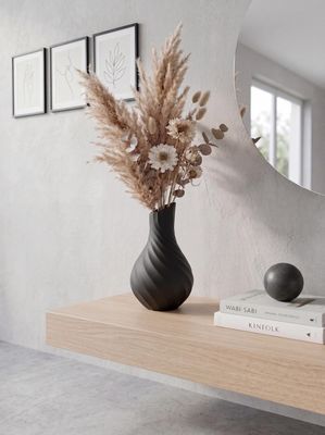 Spiral Ribbed Japandi Vase – photo 12