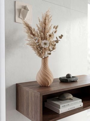 Spiral Ribbed Japandi Vase – photo 4