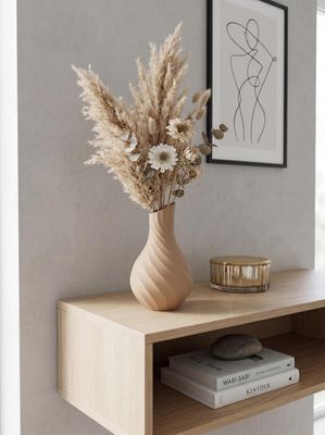 Spiral Ribbed Japandi Vase – photo 5