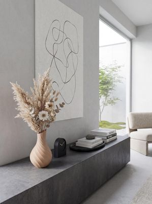 Spiral Ribbed Japandi Vase – photo 7