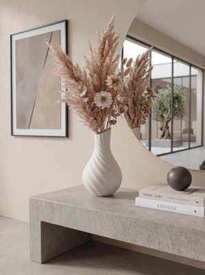 Spiral Ribbed Japandi Vase – photo 10