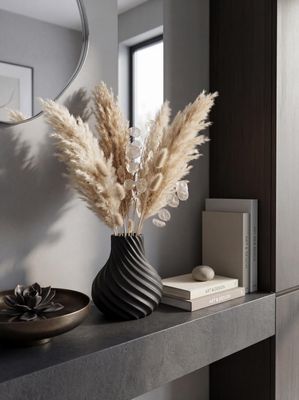 Spiral Sculptural Japandi Vase – photo 11
