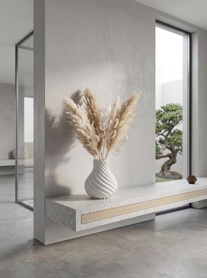 Spiral Sculptural Japandi Vase – photo 4