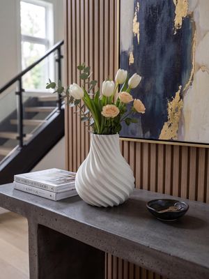 Spiral Sculptural Japandi Vase – photo 7
