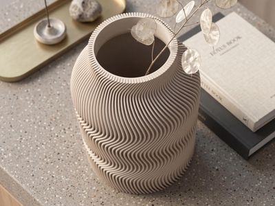 Wave Ribbed Japandi Vase – photo 5