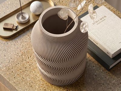 Wave Ribbed Japandi Vase – photo 10