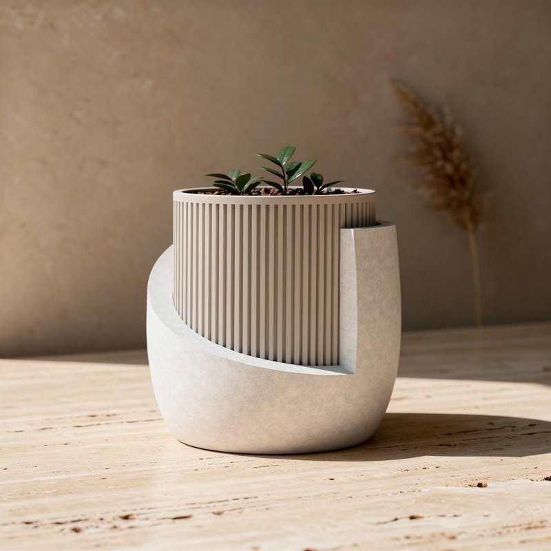 Japandi Planter